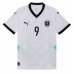 Camisa de time de futebol Áustria Marcel Sabitzer #9 Replicas 2º Equipamento Feminina Europeu 2024 Manga Curta